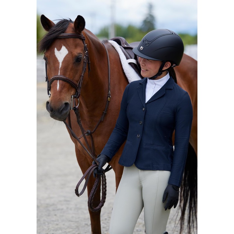 Kerrits Kids Affinity Aero Show Coat Navy Size: S