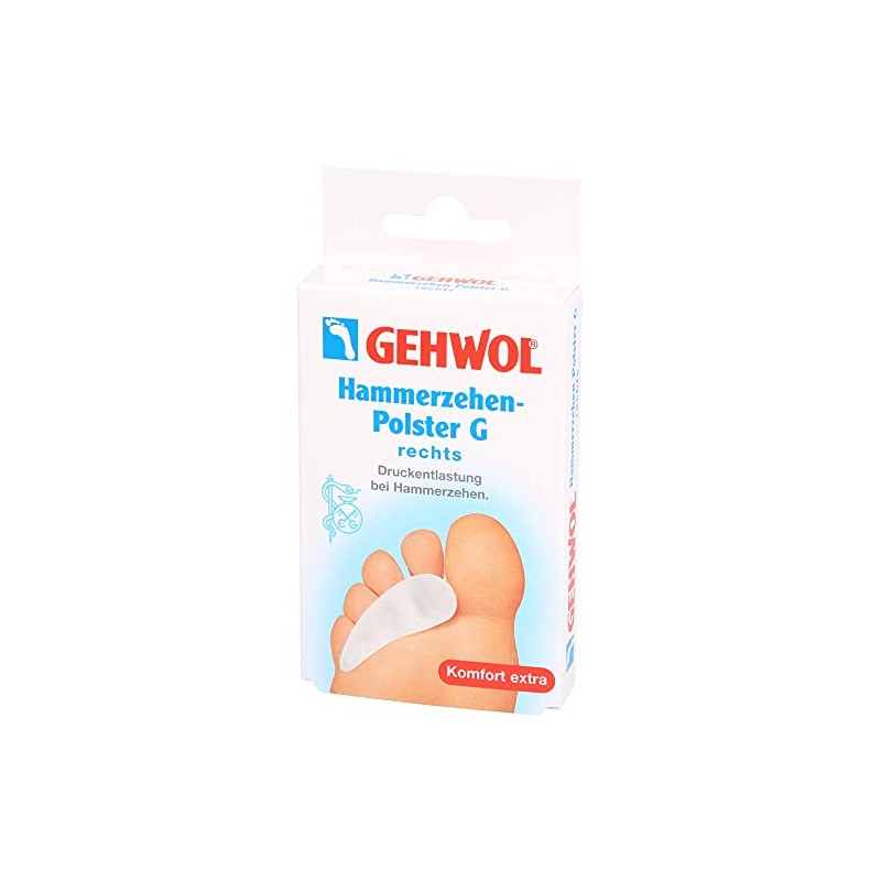 Gehwol PolymerGel Hammerzehen-Polster G rechts, 1 St [Badartikel]
