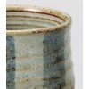 Wiccan Spine Kilns, Tea Bowls Carved Chunky Criss Cross Grass