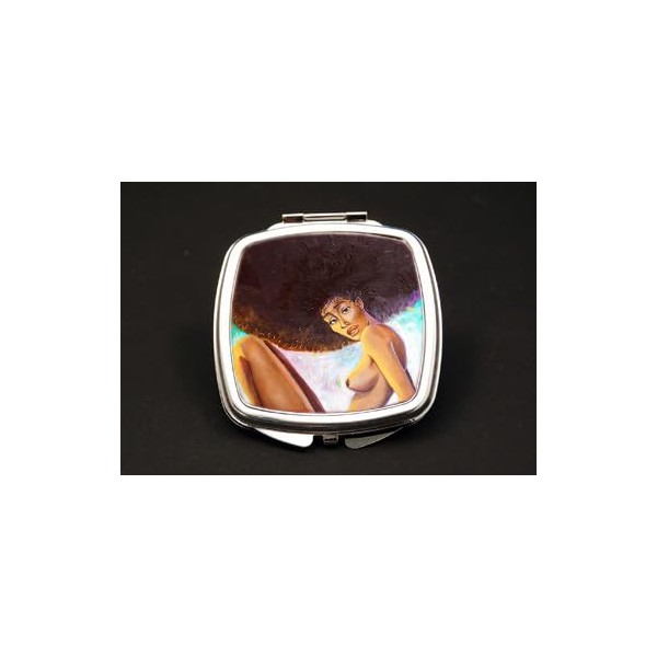 Supanatural Dual Mirror Compact (African American Dual Mirror Compact)