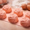 Silikomart 194489 Baking Mould Rose 6 Pieces