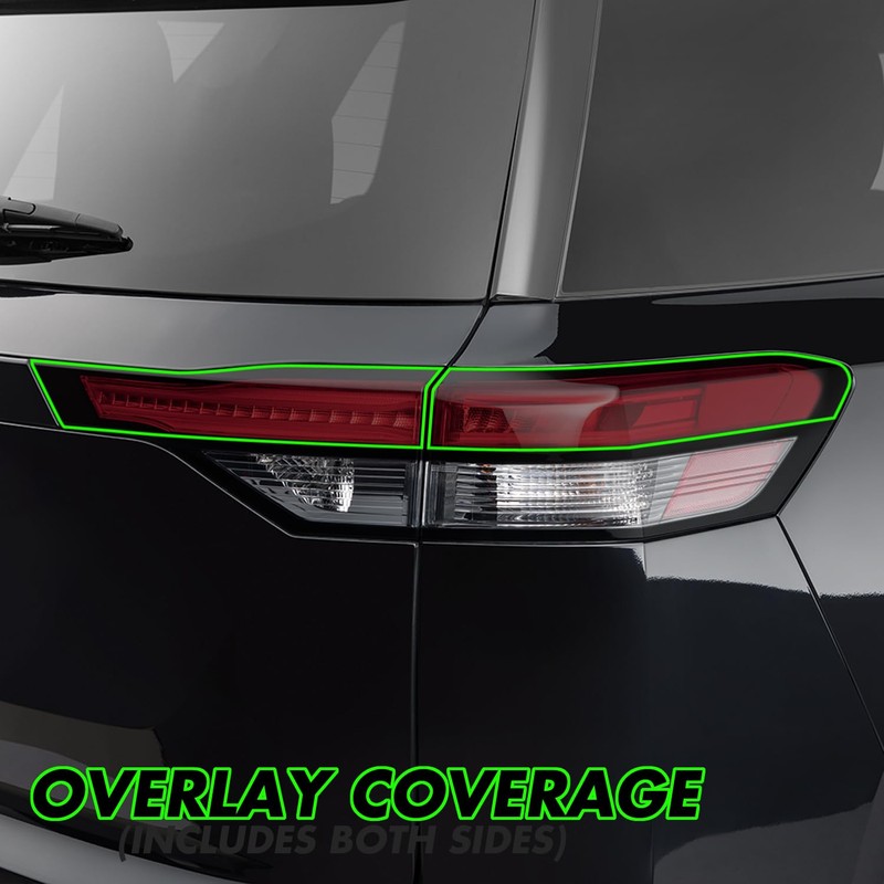 SlickMod PreCut Vinyl Smoke Tint for 2022-2024 Nissan Pathfinder Tail