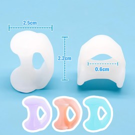 DHWEKU 8 x Toe Separator Toe Separator Spacer Toe Separator Spacer Toe Spacer Toe Spacer Toe Separator for Avoid Overlapping Toes and Protect Toes