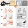 SUPWEE Pearly white 3D Nail Gel Non-sticky 3d Sculpting Gel