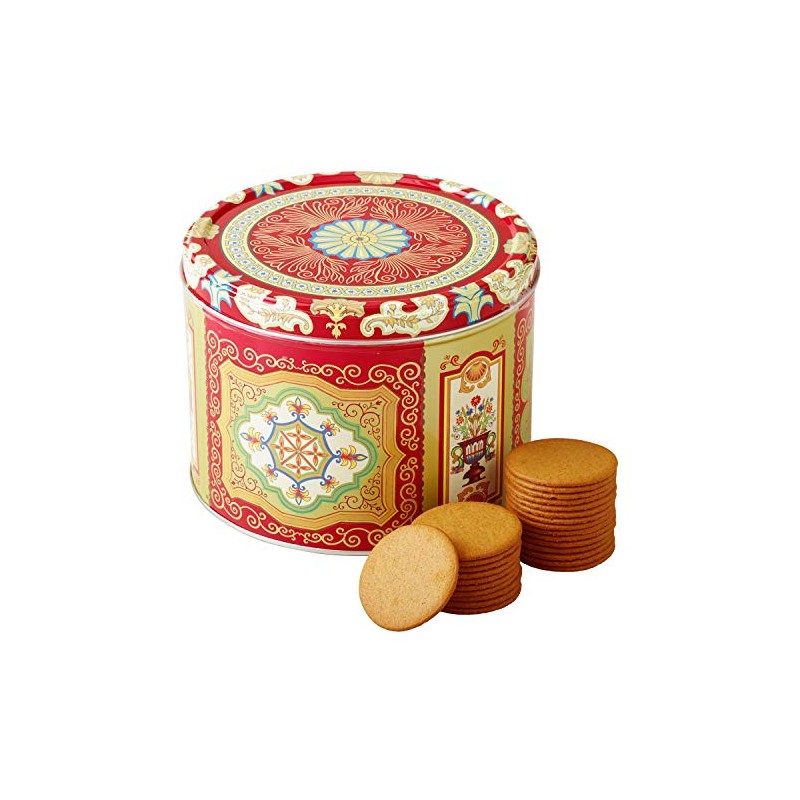 Nyakers Gingerbread Snaps Cookie Tin, Finest Ginger Snaps Original Flavor