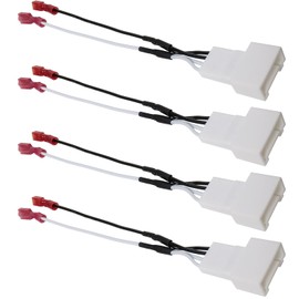 Fiegromech Car Speaker Harness Kit Replacement for Toyota Camry Corolla 4Runner Sienna Highlander Tacoma RAV4,Vehicle Dash Tweeter Speaker Wiring Harness Adapter Compatible with Subaru Forester Lexus