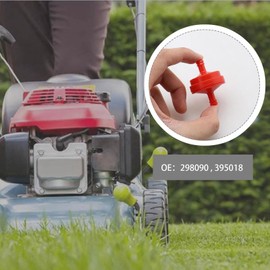 ECSiNG Pack of 5 Fuel Filter 1/4 Inch Fuel Line 298090 394358 Compatible with Briggs & Stratton 150 Micron Lawnmower Parts AM107314 5018