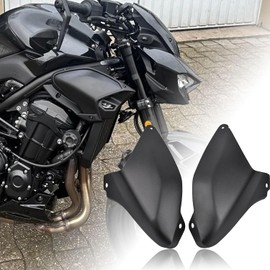 Air Intake Cover Left/Right Trim Front Side Panels Air Deflector Fits Z900 Z-900 Z900SE Accessories 2025 2026 (Matte Black)