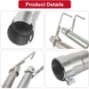 409 Stainless Steel Diesel Exhaust Muffler Kit 3" Inlet 2.25"