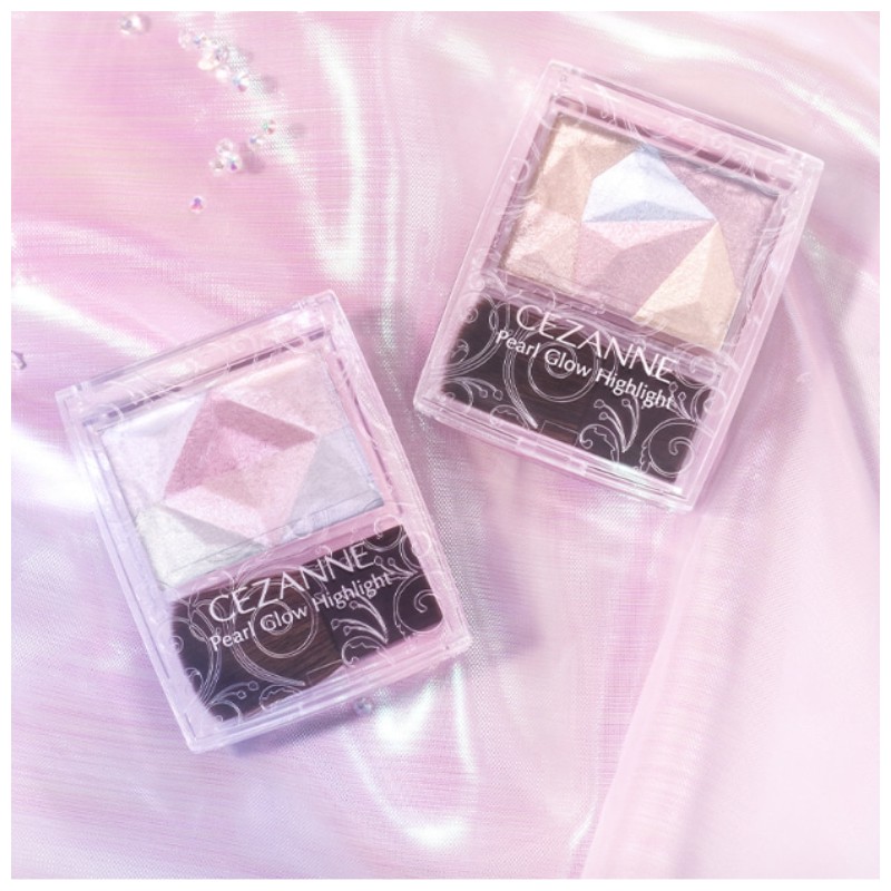 CEZANNE Pearl Glow Highlight Special Edition 2.4g, Shade:SP2 Romance Bloom