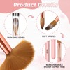 3 PCS Acrylic Nail Brush Set, Size 8/12/14 Professional Nail