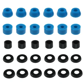 ECSiNG 3 Sets of Skateboard Truck Bushings Kit for Most 7 Inch Skateboard Trucks Bushings Skateboard Cup Washers Replacement Accessories