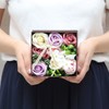 Q-FLA 773235 Bath Salt, Antique Box, Baroque, Pastel Pink