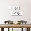 Islamic Wall Decor - Start with Bismillah, Appreciate with MashaAllah,