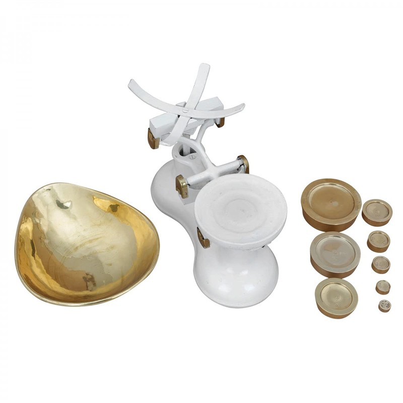 Renovators Supply Manufacturing Kitchen Scales Kitchen Decor Scales with Brass