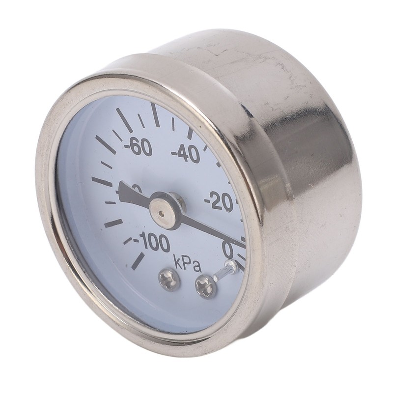 Vacuum Pressure Gauge 1/8in Stainless Steel Dial Liquid Filled Pneumatic