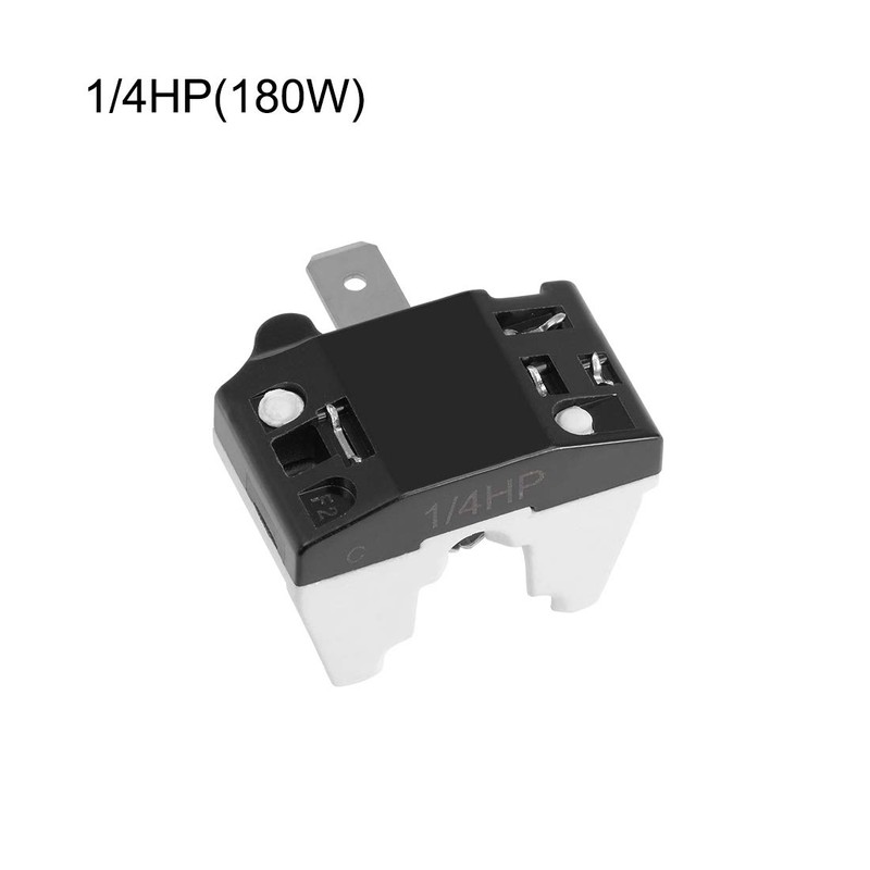 sourcingmap Refrigerator Thermal Overload Protector 1/4HP 180W Freezer Compressor Replacement