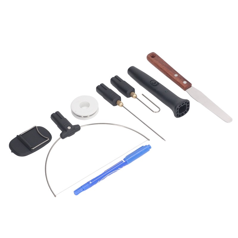 9Pcs Electric Foam Cutter Fast Heating Clean Smoothly Cutting Hot