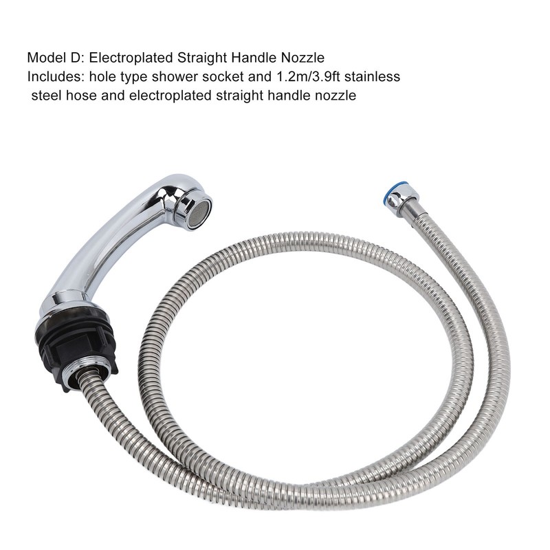 Salon Shampoo Bowl Faucet Professional Faucet Sprayer Hose Kit for