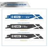 TOPEX 34 Piece Reciprocating Saw Blades, Premium Sawzall Blades for