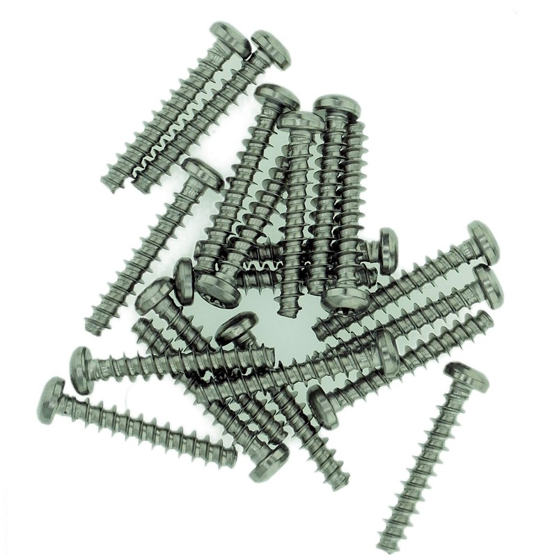 D4 (4mm x 18mm) TX Pan Screws for Plastic -