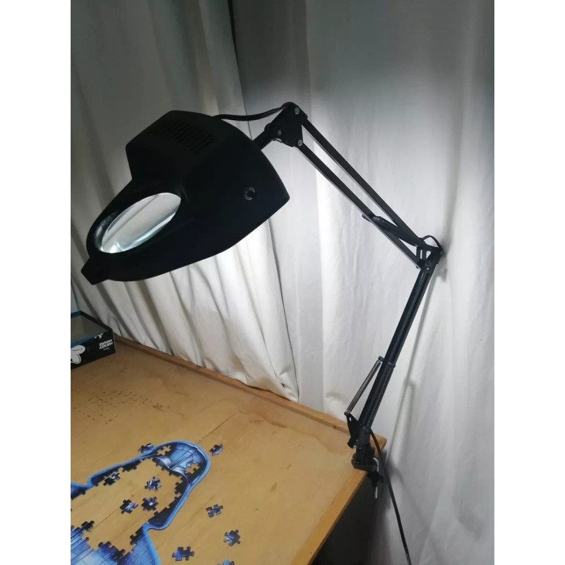 Radox Lámpara De Escritorio Con Lupa Brazo Móvil Ajustable 2