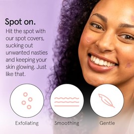 grace & stella grace & stella Pimple Patches for Face- Heart Hydrocolloid Zit Stickers that Help Soothe & Conceal Breakouts - Colorful Covers for Acne Prone Skin - Dermatologist-Tested, Vegan (Heart, 72 Count)