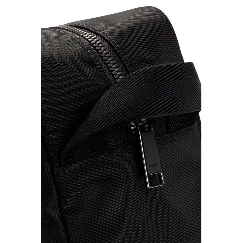 BOSS Men's Catch 2.0DS Washbag Logo Toiletry Bag Made from