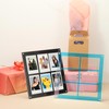 PATIKIL Acrylic Collage Photo Frame, Fits 2x3 Photos Floating Magnetic