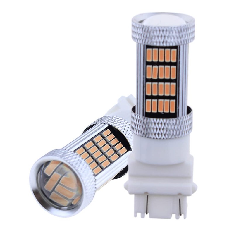 GLOFE High Power 92smd LED Bulbs 14000K Pink Purple 3157