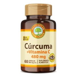 Cúrcuma Vitamina Antioxidante Cápsulas Naturelab Sabor