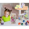LMSNE Piggy Bank for Adults or Kids, Clear Piggy Bank