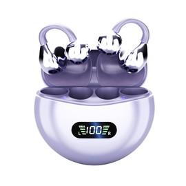 2025 Advanced Earbud Cuff Earphones, Bluetooth Wireless Earphones, Bluetooth 5.49, Open Ear, Pinch Type, More Convenient Than Bone Conduction Earphones, Includes Microphone, ENC Call Noise Canceling,