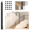 Gyykzz 36" Side Mount Stair Cable Railing Post for 28-38