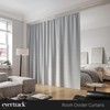 EverTrack Room Divider Curtains - Curtains for Ceiling Mounted Curtain