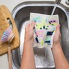 Retro Kitchen Compostable Sponge Cloth - Caravans, 1 Cloth
