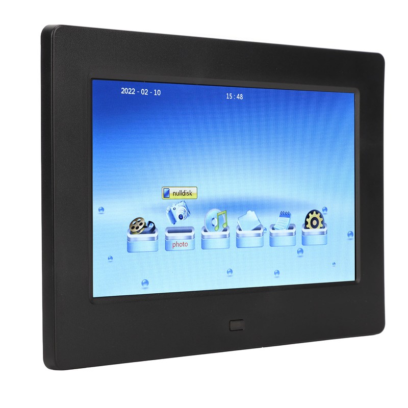 7 Inch Digital Photo Frame Multifunction Video Picture Playback Music