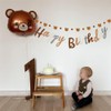 Bear Birthday Decorations, My Beary 1st Banner Cute Bear Monthly
