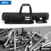 VISEMAN Pool Cue Case, Pool Stick Carrying Case Holds 2