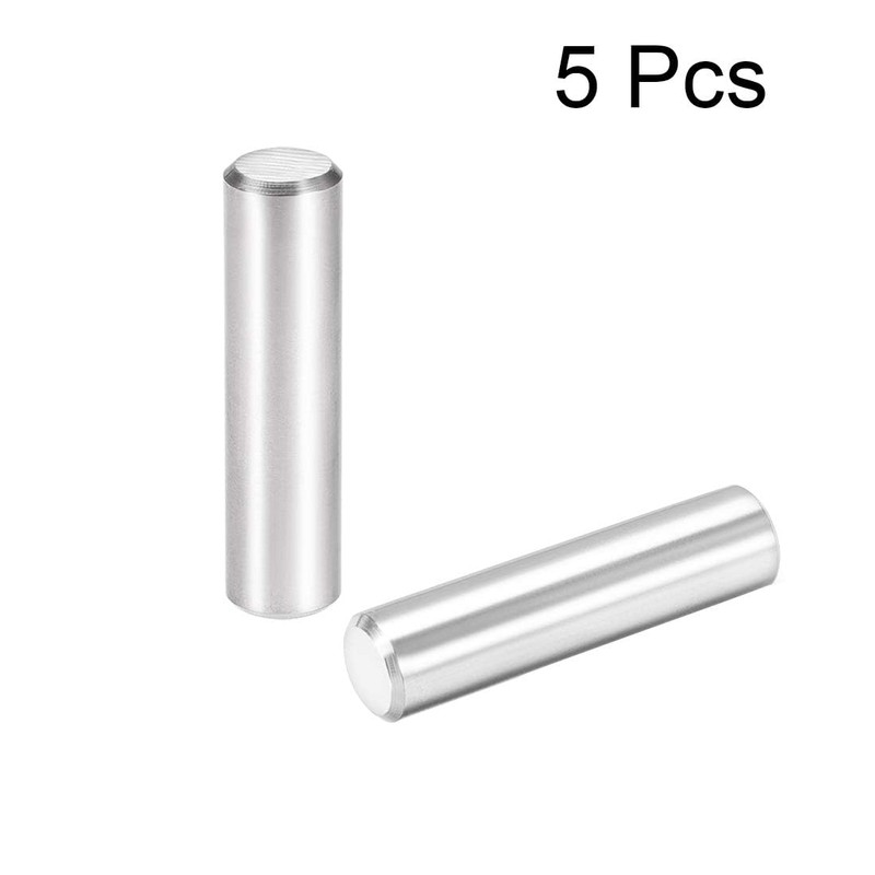 TOP-VIGOR 5Pcs 10mm x 40mm Dowel Pins Shelf Support Pegs,