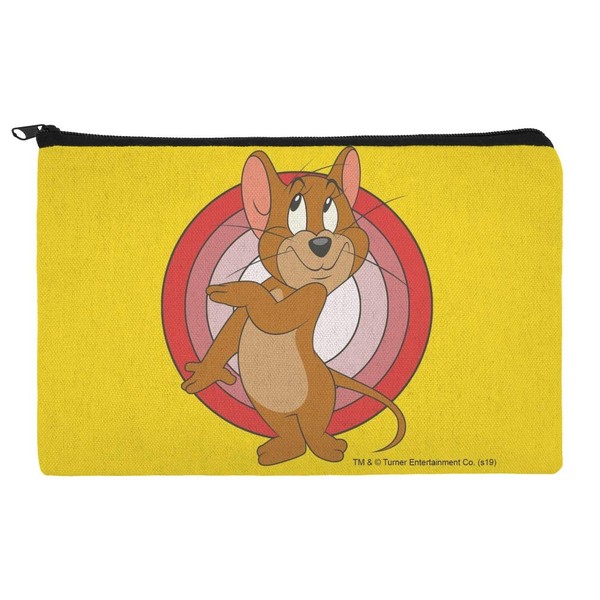 GRAPHICS & MORE Tom and Jerry Jerry Character Makeup Cosmetic Bag Organizer Pouch