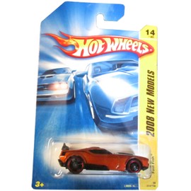 Hot Wheels 2008 014 New Models Fast Fish Dark Orange 2008 14 1:64 Scale