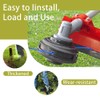 4PCS String Trimmer Line,Replacement Spool,Compatible with Ryobi One+ AC14RL3A, Olt1832