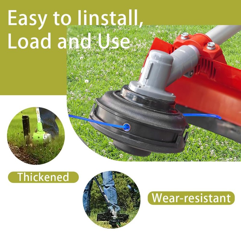 4PCS String Trimmer Line,Replacement Spool,Compatible with Ryobi One+ AC14RL3A, Olt1832