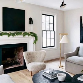 Melorca&Guilla Norfolk Pine Garland,1Pcs 6ft Real Touch Norfolk Pine Garland Realistic Christmas Garland for Christmas Decorations (1, 6ft-001)