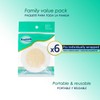 Frotash Esponja Facial Exfoliante Doble Textura Celufita 6 Piezas