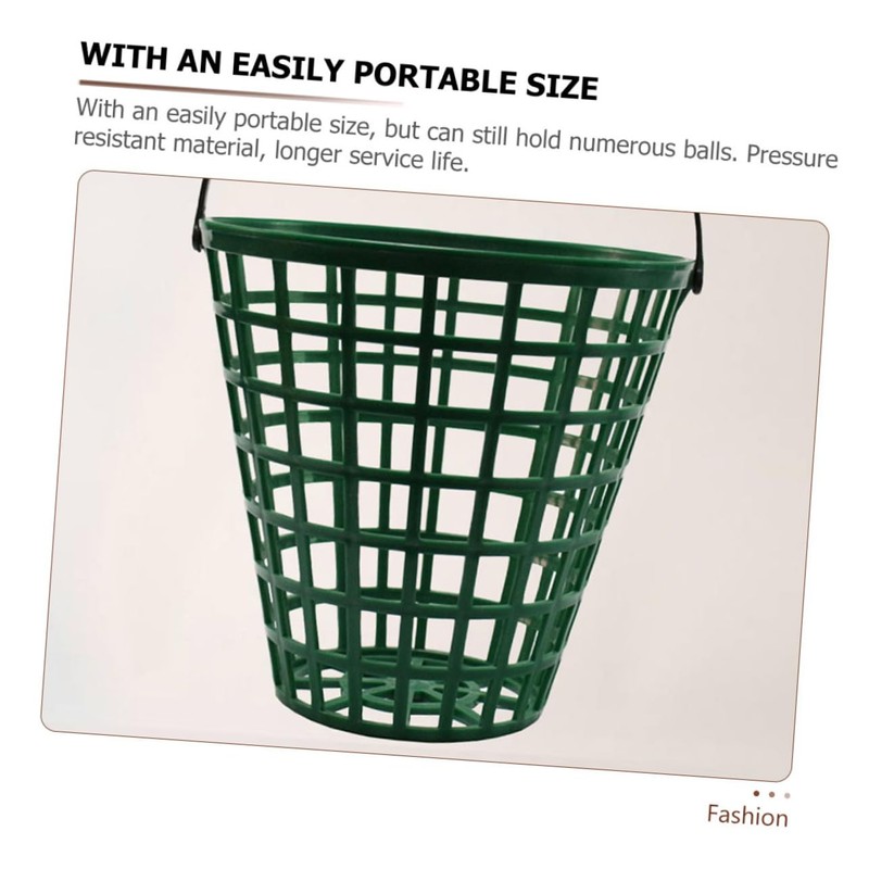 Mipcase Golf Ball Storage Basket with Handle Lightweight Sports Golfs