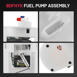 BDFHYK Electric Fuel Pump Module Assembly Compatible with Hyundai Elantra 2001-2003 2.0L l4 Replace E8527M