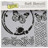 CRAFTERS WORKSHOP Bible Journaling Stencil - Butterfly Collage (6" X