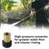 GIONAR Pressure Washer Adapter, M22 Female to 1/4 Quick Connect,
